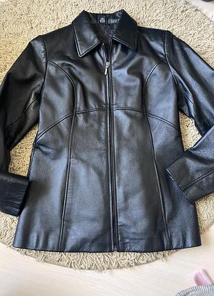 Піджак куртка  шкіра chico