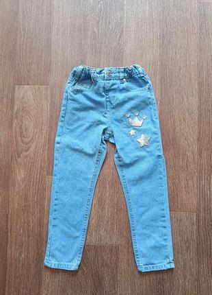 Модные джинсы для девочки