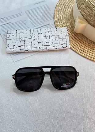 Окуляри маска чорні поляризація