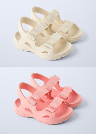 Сандали zara босоножки въєтнамки тапки летние шлепанцы 24 25 26