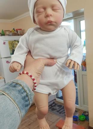 Лялька реборн 50 см сплюшка