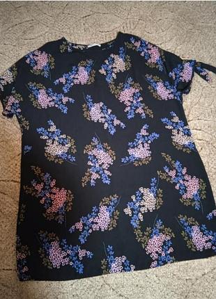 Плаття виробник турція великого розміру в квітковий принт