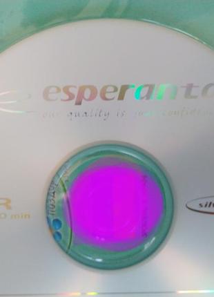 Диски cd-r   esperanto, 700mb 80 min . новые