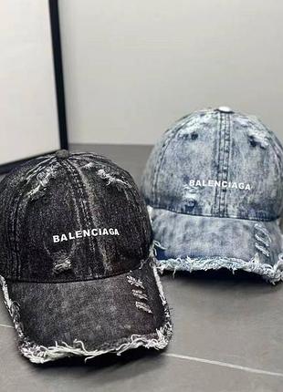 Бейсболка джинс