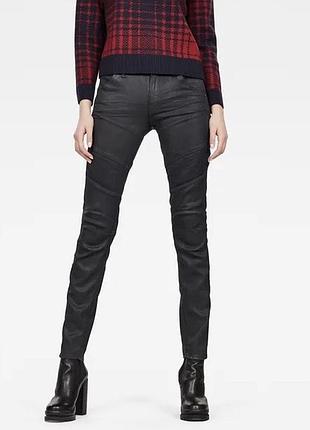 Джинси g-start elwood 5620 custom mid waist skinny jeans