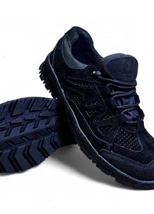 Облегченные черные кроссовки перфорация летние, лето, лодочки кожаные с перфорацией черного цвета