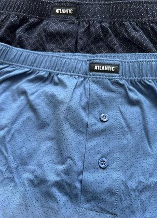 Чоловічі труси-боксери atlantic (soft cotton), розмір l
