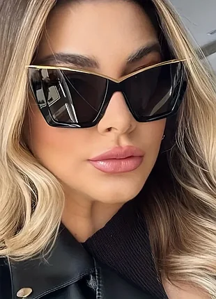 Ретро очки "кошачьи глаза" солнцезащитные