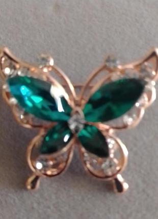 Брошь бабочка 2