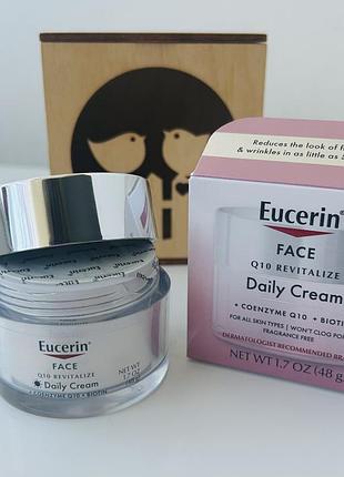 Відновлювальний денний крем для обличчя eucerin із коензимом q10