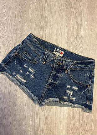 Шорты джинсовые