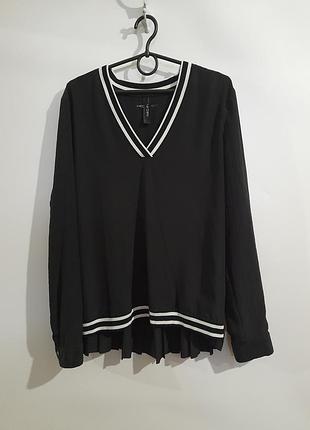 Женская блузка рубашка черная marc cain sports