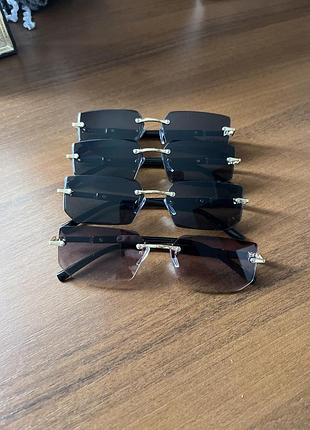 Безободкові сонце захисні окуляри