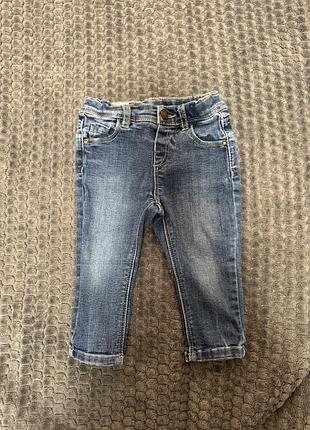 Джинси для дівчинки zara, 9-12 місяців