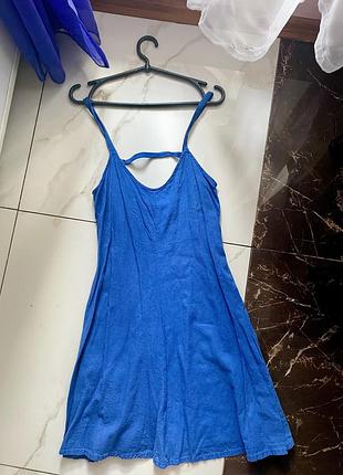 Сукня льняна