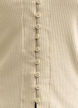 Кофта лонгслів на ґудзиках 2