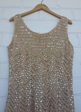 Майка вязаная крючком