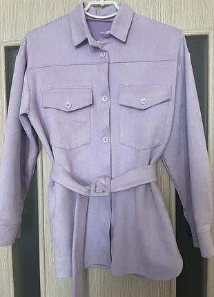 Сорочка лавандова жіноча