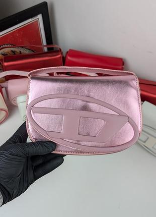 Сумка diesel d bag дизель дизель розовая