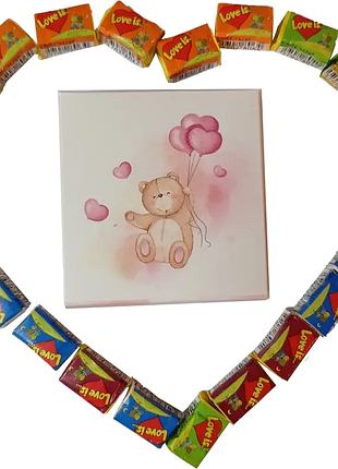 Подарочный набор для влюбленных мега подарок (213311)