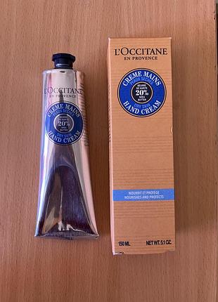 Крем для рук "карите" l'occitane shea butter hand cream 150 мл