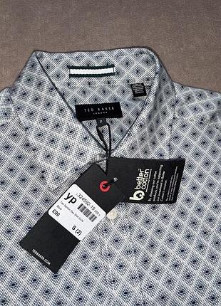 Ted baker s рубашка новая голубая