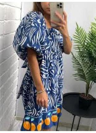 Платье платье с рукавами буфами от primark