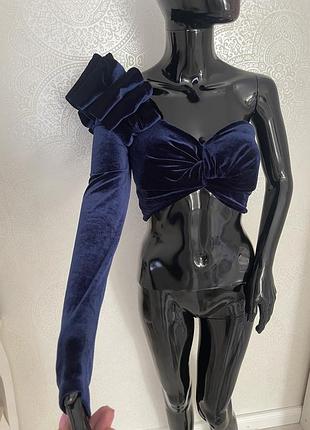 Pinko топ бархат