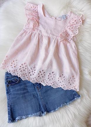 Комплект вещей на лето блузка и юбочка