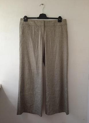 Брюки палаццо женские marks & spencer autograph xl-2xl medium green