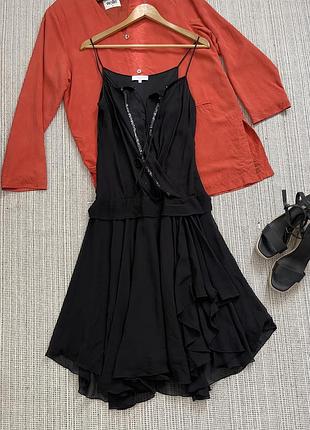 Сукня/ сарафан міді з шовку