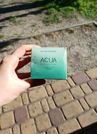 Крем для обличчя nature republic super aqua max combination watery cream 80 мл