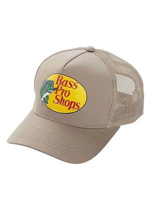 Кепка bass pro shops mesh cap бежева оригінал