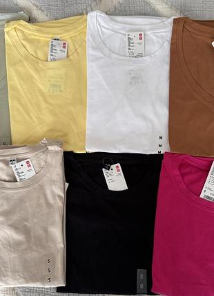 Футболка uniqlo котон