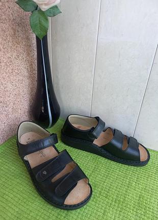 Finn comfort  мужские кожаные  босоножки / сандалии .