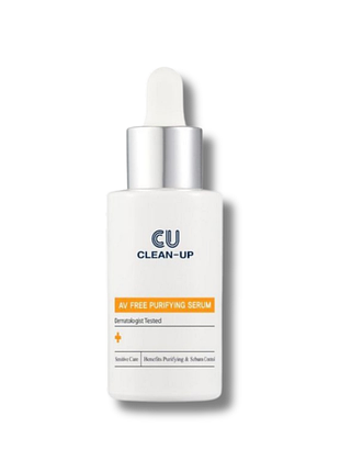 Сироватка для проблемної шкіри cuskin clean-up av free purifying serum