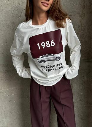 Жіночий лонгслів/лонг