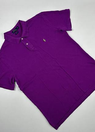 Чоловіче бавовняне поло polo ralph lauren