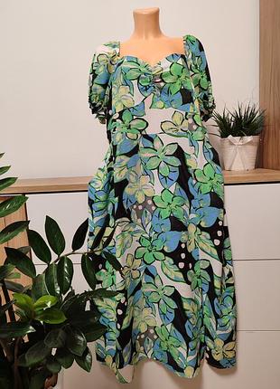 Невероятное цветочное платье!