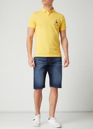 Чоловіче бавовняне поло tommy hilfiger