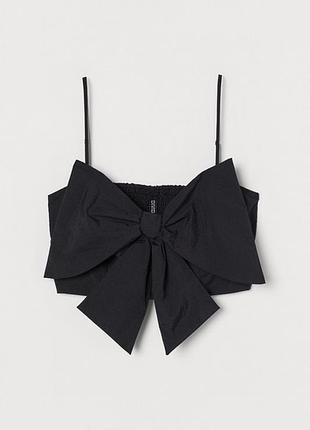 Топ з бантом h&m