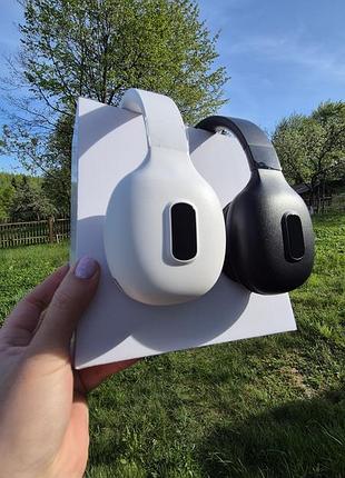 Навушники bluetooth великі чорний білий колір до всіх моделей телефонів