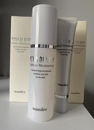 Wamiles aqua di vita лосьйон-сироватка і крем