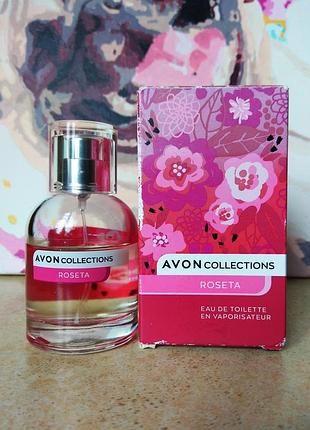 Avon powerful flowers roseta туалетная вода для женщин 50 мл.