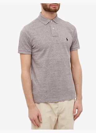 Поло\футболка polo ralph lauren custom slim fit mesh polo
