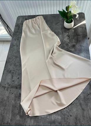 Спідниця атласна