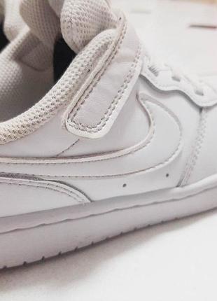 Кросівки дитячі nike court borough low recraft white 32р. (20,5 см) - 600 грн