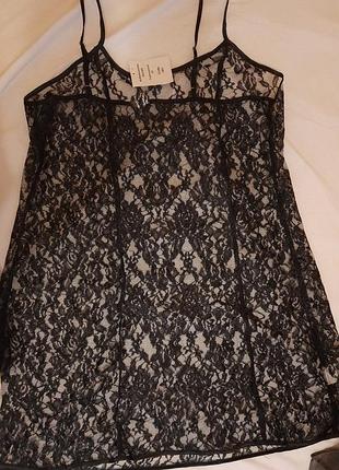 Новая эротическая кружевная ночная рубашка