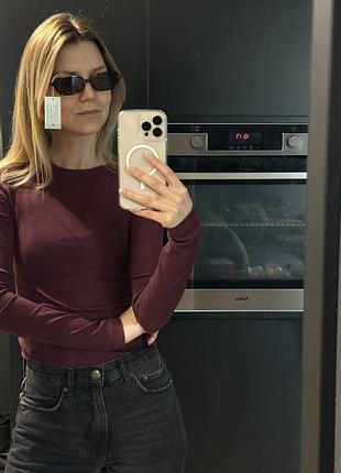 Стильні окуляри h&m, прямокутні окуляри в стилі міу міу