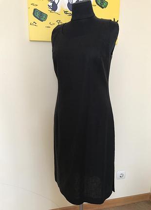 Красива натуральна сукня з льону і бавовни